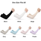 Arm Sleeves Summer Outdoor Sports Sleeve Sun Protection Hand Cover Running Fishing Cycling Arm Sleeves Arm Fast Dry Cool Sleeves