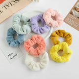 New Women Fashion Hair Bands Headdress Korean Cute Plush Scrunchie Headband Female Hair Accessories Headwear