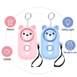 Self Defense Alarm 130dB Anti-wolf Girl Child Women Security Protect Alert Personal Safety Scream Loud Emergency Alarm Keychain