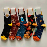 Happy Socks Men's Classic Crew Sock Cotton Sports Socks Size 41-46