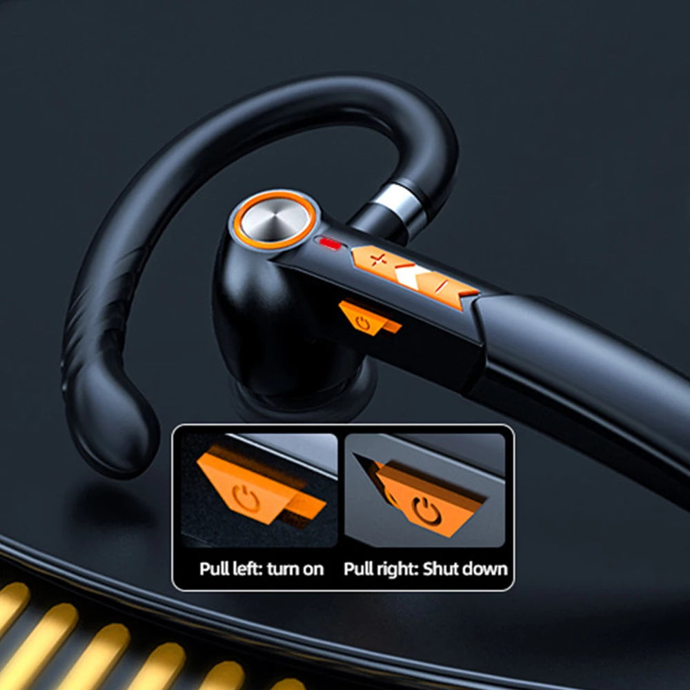 Bluetooth 5.0 Headphones TWS Wireless Earphones Fingerprint Touch Business Headset HIFI Stereo Waterproof Earpiece for Xiaomi