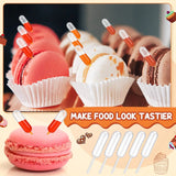 Wholesale 4ml Mini Dropper Disposable Jam Dropper for Cupcake Sauce Squeeze Transfer Pipette Tool Dessert Stuffed Cake Decor