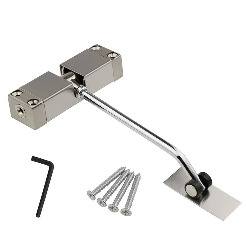 20-40kg Automatic Mounted Spring Door Closer Stainless Steel Adjustable Surface Close