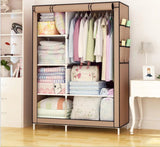 Cloth cabinet folding cloth organizer Modular canvas Roquero store dust-resistant wardrobe