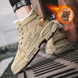 fur snow boots men sneakers shoes men sports running male sneakers sport men women trainers walk tennis fall Mocassin 1229